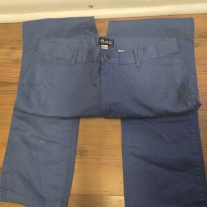 Place Men's Classic Blue Chinos
